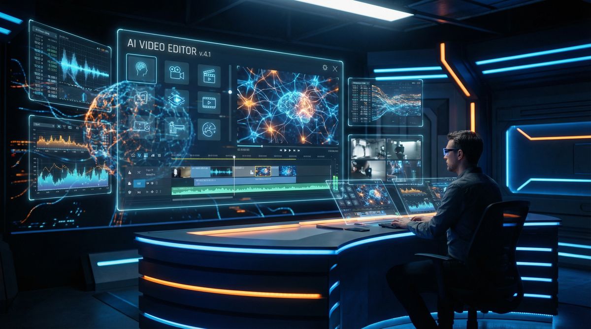 透明睡衣AI视频剪辑工具界面