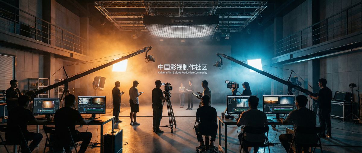 透明睡衣影视传媒视频制作现场